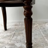 Mahogany restoration armchair