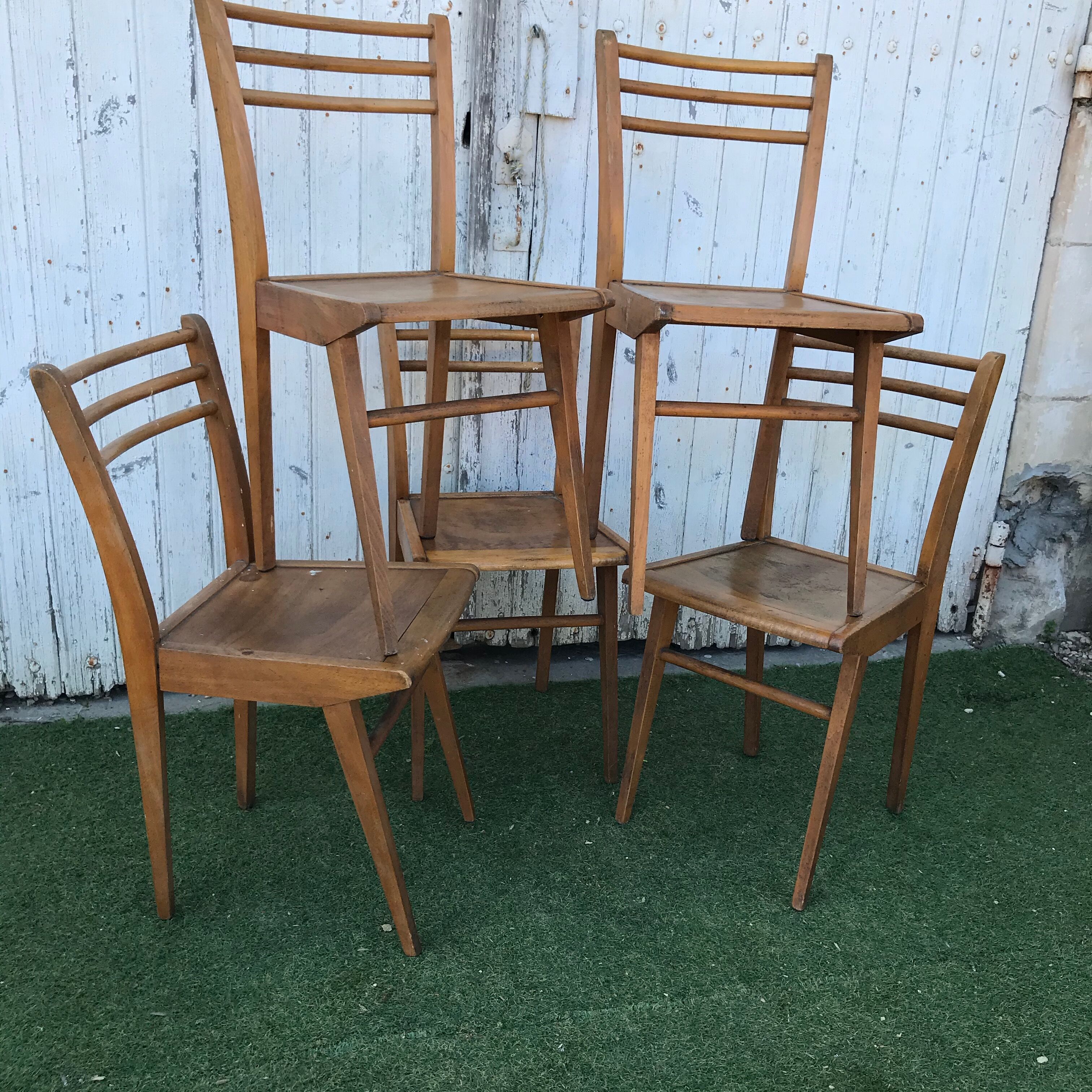 Lot de chaises bistrot Luterma