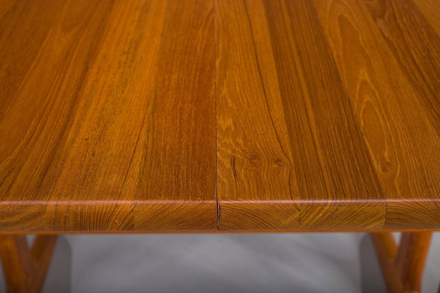 Table extensible danoise moderne en teck de Glostrup, années 1960