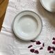 11 antique porcelain soup plates from the Couleuvre factory