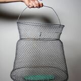 Vintage XL fishing net or basket Maillinox from the 80s-90s.