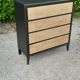 Dresser 4 drawers feet compas black vintage