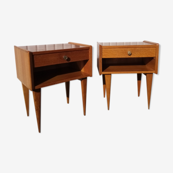 Paire de tables de chevet