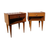 Paire de tables de chevet