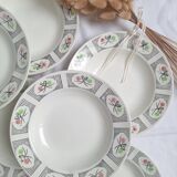Gien Marie-José soup plates