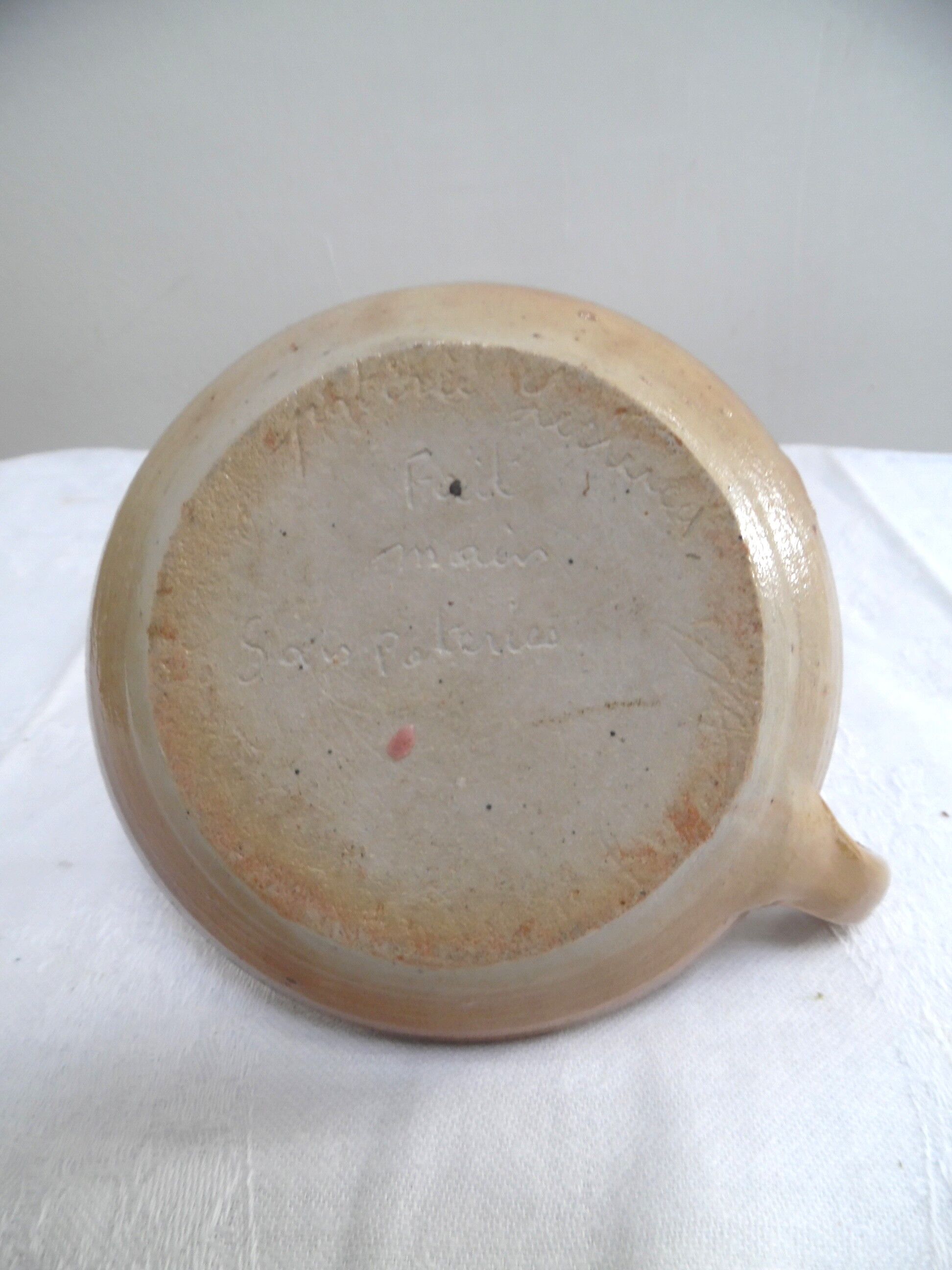 Candlestick in sandstone