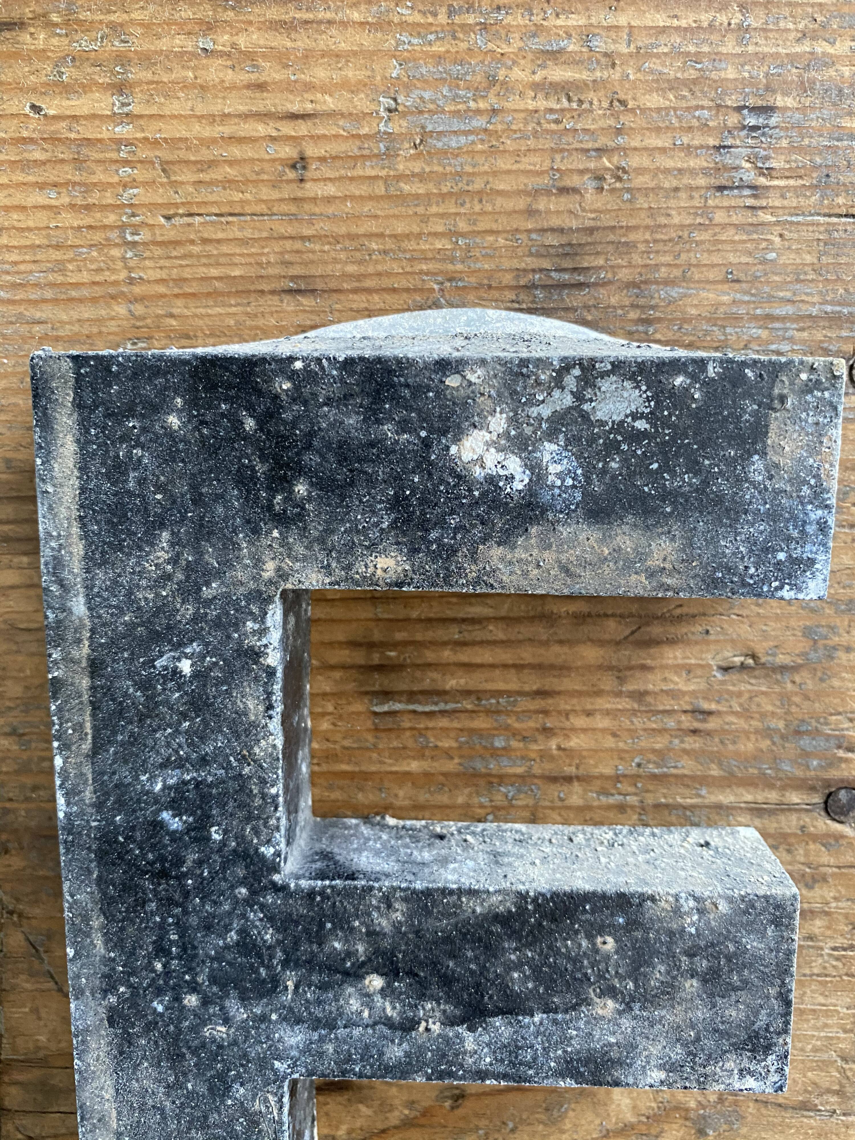 Nude sign letters