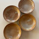 Deep plates in stoneware