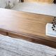 Console bureau en chêne 1960