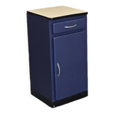 Small Mado kitchen unit from 1960 repainted in Sèvres blue