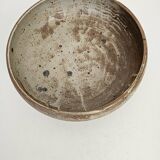 Saladier  Plat en céramique grès pyrithé signé pictogramme 29cm