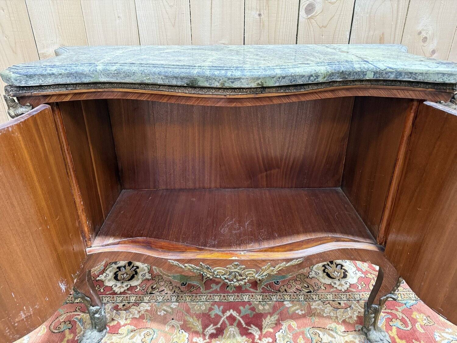 Marquetry buffet in Louis XV / Transition style