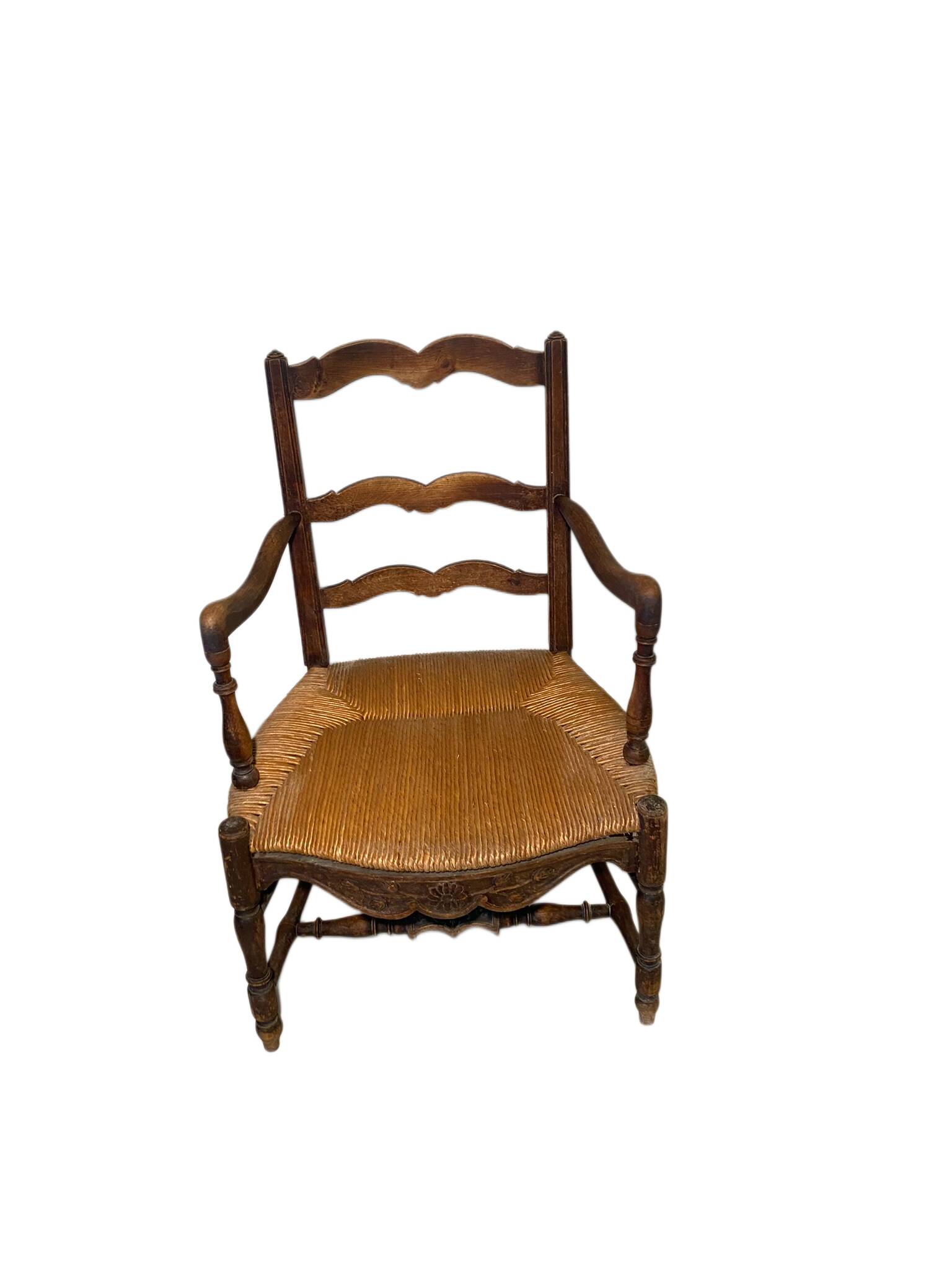 Provençal straw armchair - 17th century