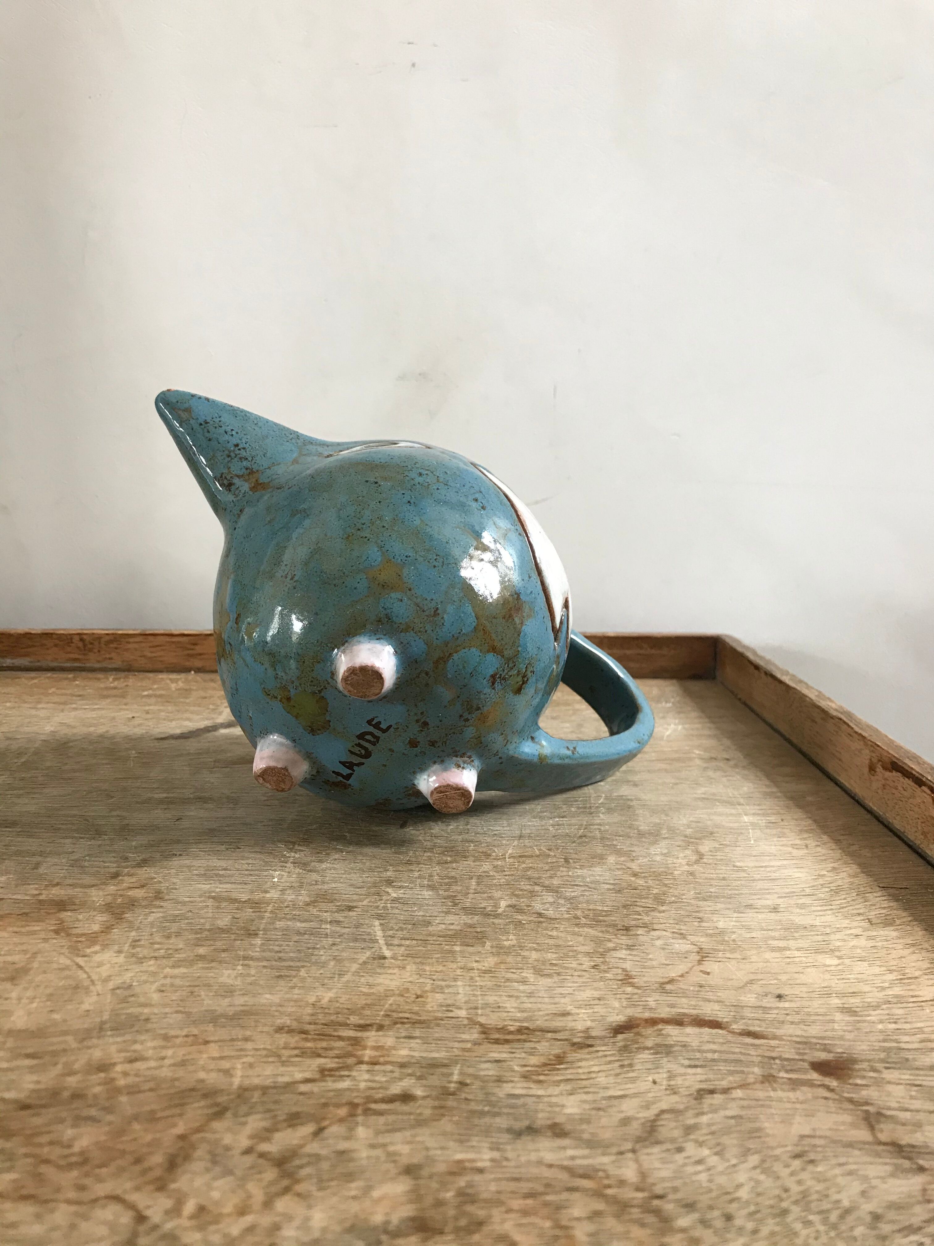 Ceramic bird pitcher 1950
