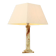Classic Onyx Marble Brass Column Lamp 20th Century