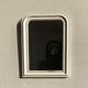 Miroir Louis Philippe blanc - 76 x 56 cm
