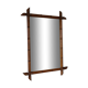 Bamboo imitation mirror 770*550mm