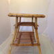 Vintage table rattan