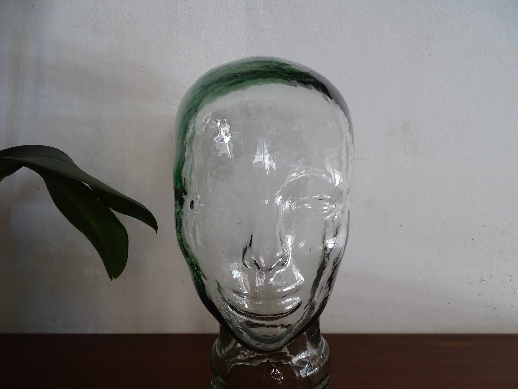 Wig blown glass vintage 60/70