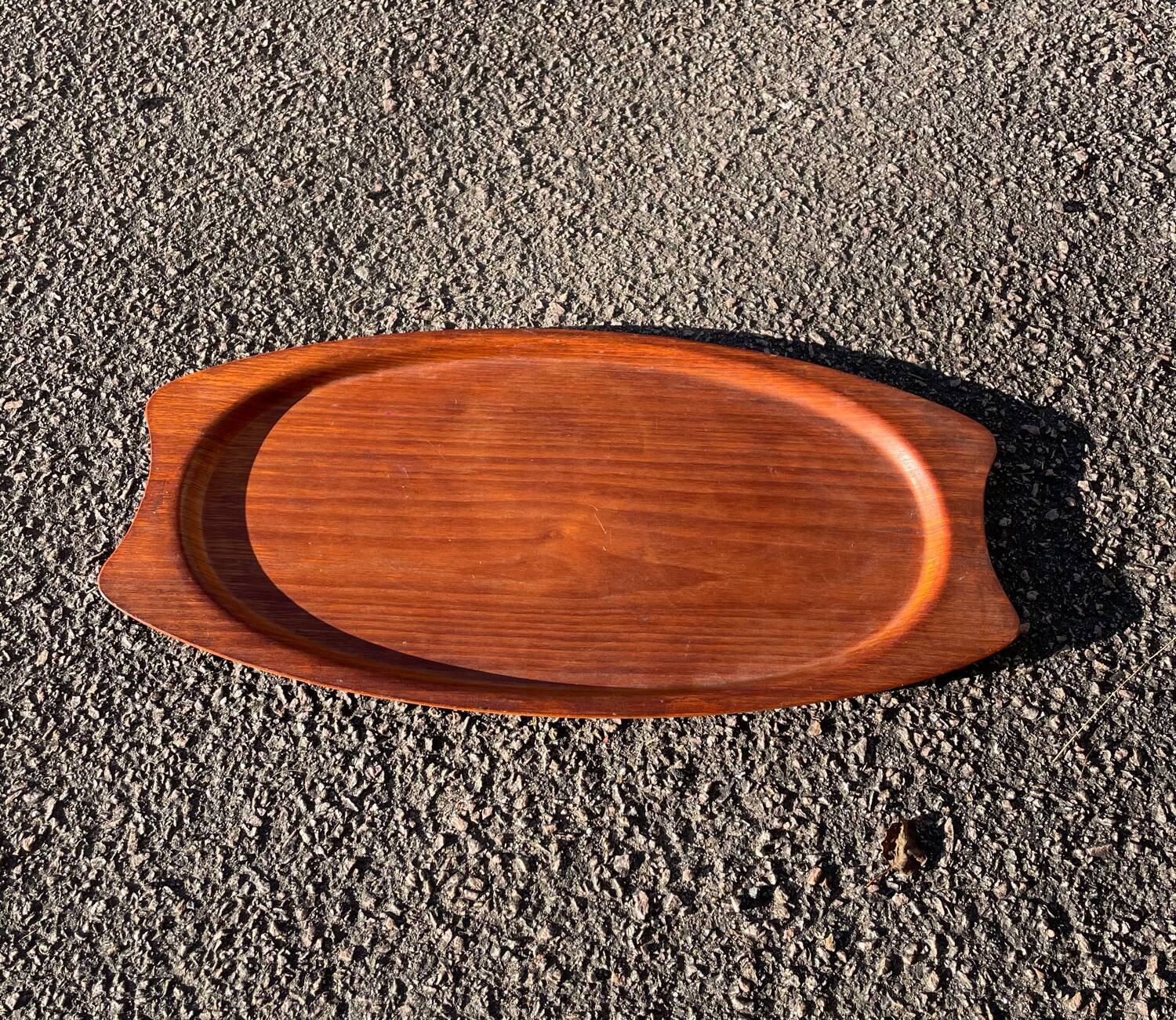 1960s Silva teak tray