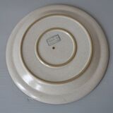 Series of 12 large plates of vintage sandstone DENBY made in Engand