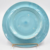 Cover-pot decor of murals in majolica Sarreguemines Majolica earthenware