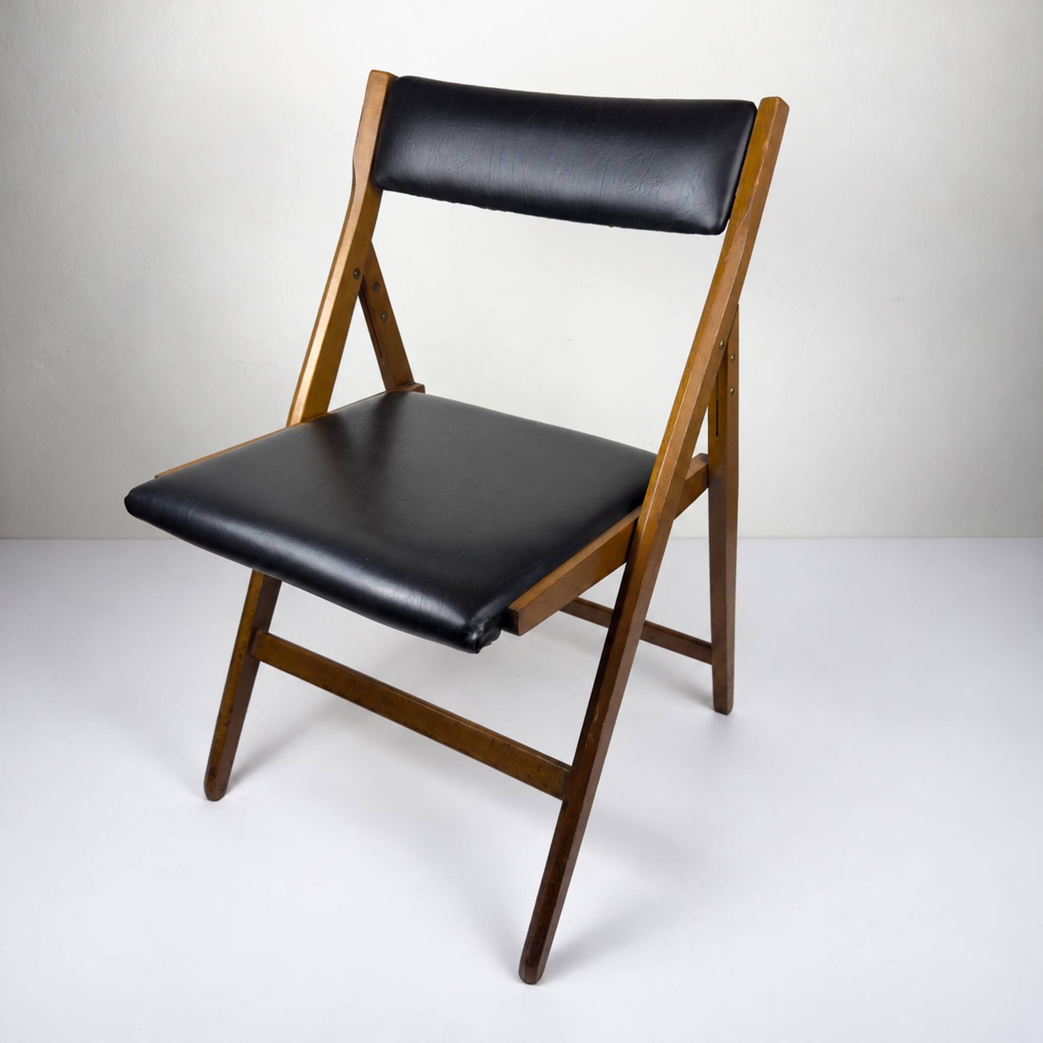 1970s Vintage folding chairs Eden by Gio Ponti for Stol Kamnik, Set of 6