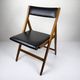 1970s Vintage folding chairs Eden by Gio Ponti for Stol Kamnik, Set of 6