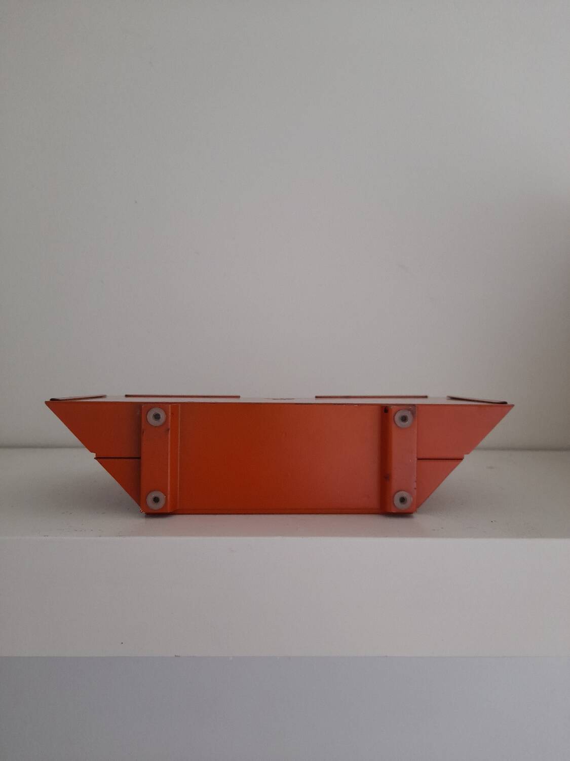 Nvf metal letter mail holder from the 60s