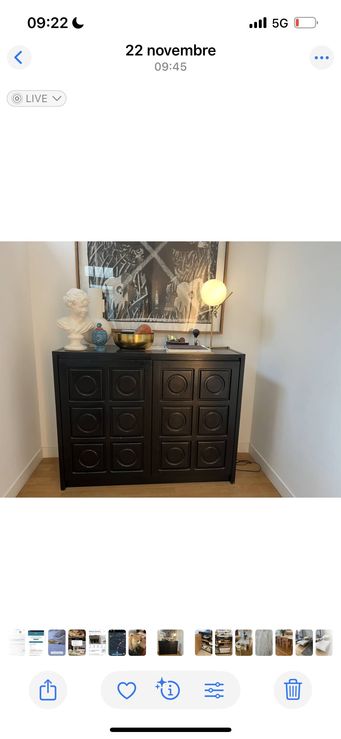 A De Coene sideboard