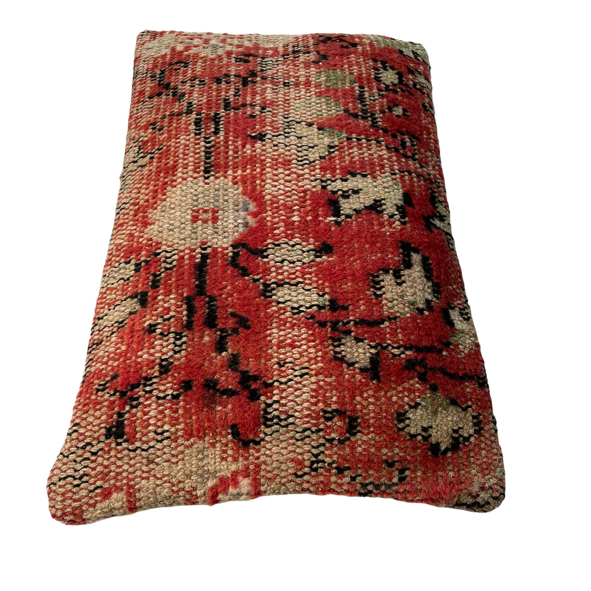 Vintage turkish rug cushion cover  30 x 50 cm