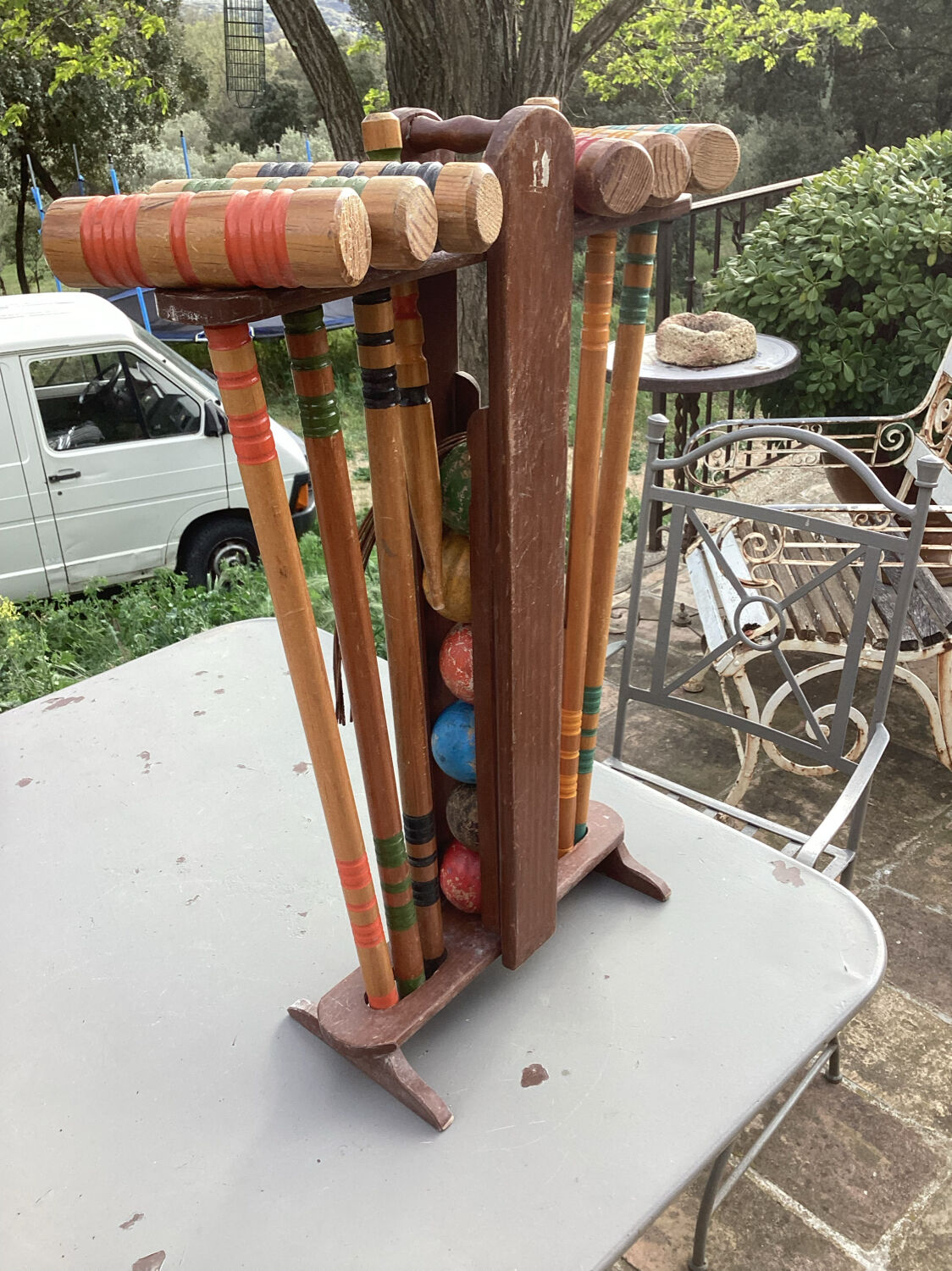 Vintage croquet games