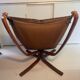 3 vintage Falcon chairs. By Sigurd Ressel for Vatne Møbler Norway. 1970's. Falcon chairs