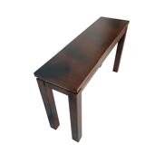 Parchment console