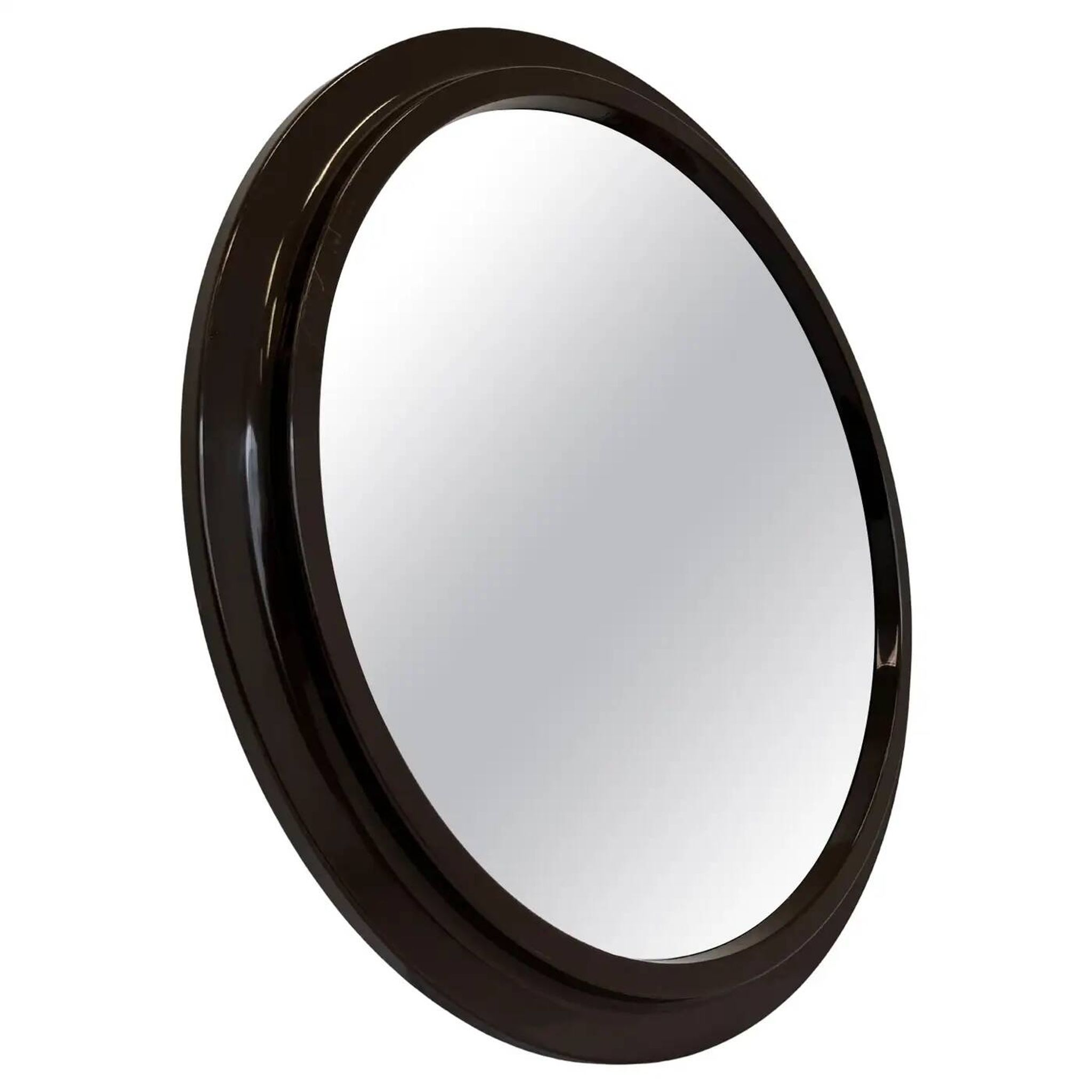 1970s Mid-century design plastic mirror Germany