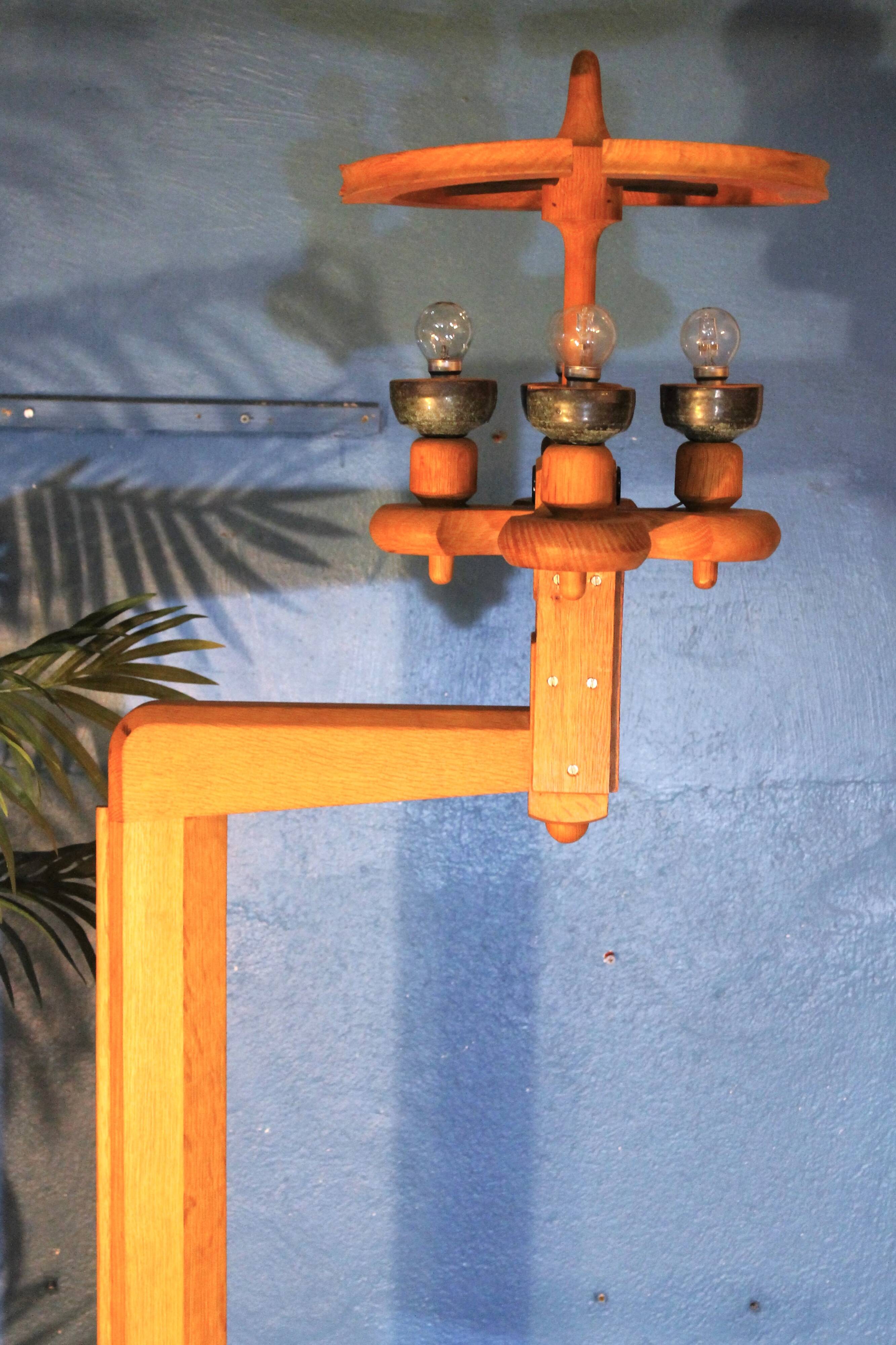 Guillerme & Chambron floor lamp 1960s