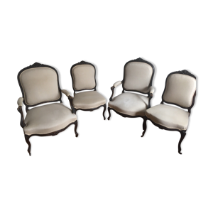 Suite de fauteuils style