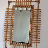 Bamboo mirror from the 70s