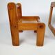 Bureau en pin enfant et sa chaise