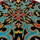 Longwy enamel dish Arabesques creation by P. Mignon