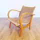 Armchair in rope and wood by Ercih Dieckmann 1930