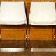Set de 4 chaises coque & chrome Roche-Bobois & Edmonds Alt 1970