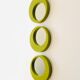 Trio of vintage Ikea wall mirrors