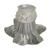 Old glass tulip