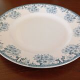 Longwy ironstone cake dish "Daisies"