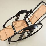 Fauteuil à bascule « Egg » de Max Fabiani, modèle 267 pour Witmann (Attrib.), années 1920/1980