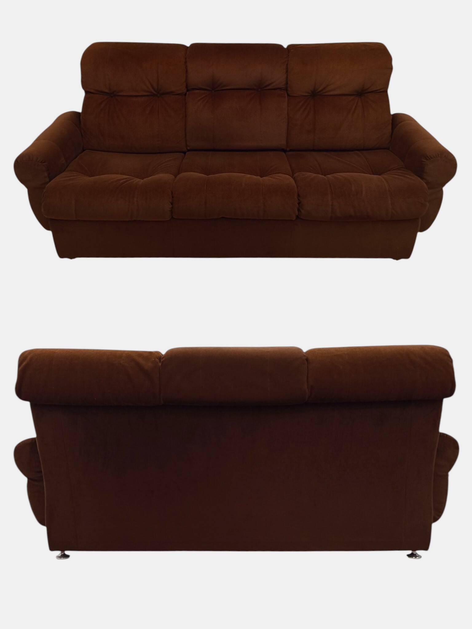 Three-seater sofa bed Lestra Design 1970s