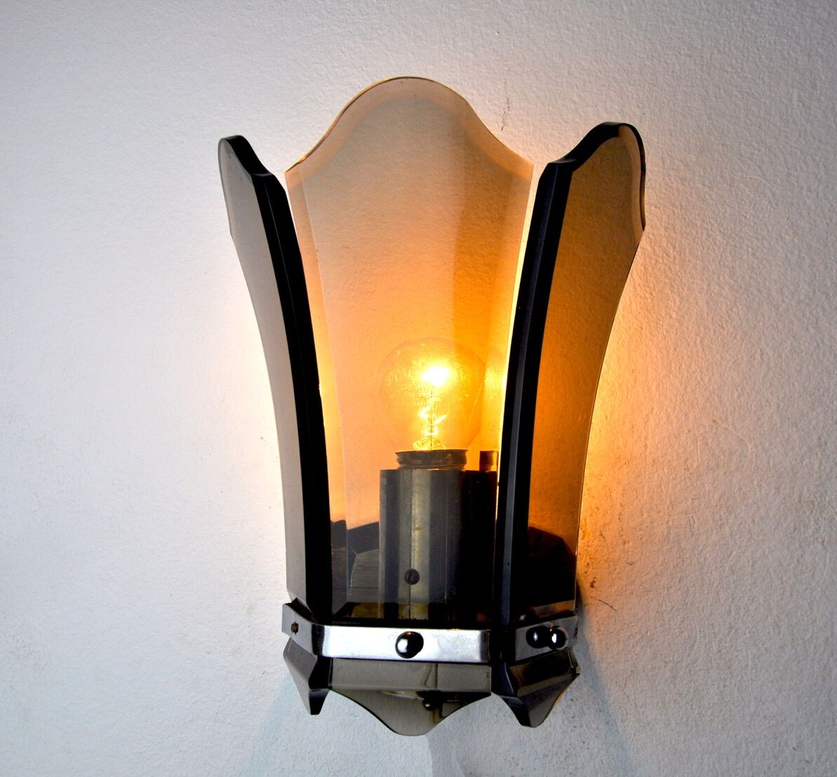 Veca wall lamp in bakelite, Italy, 1970