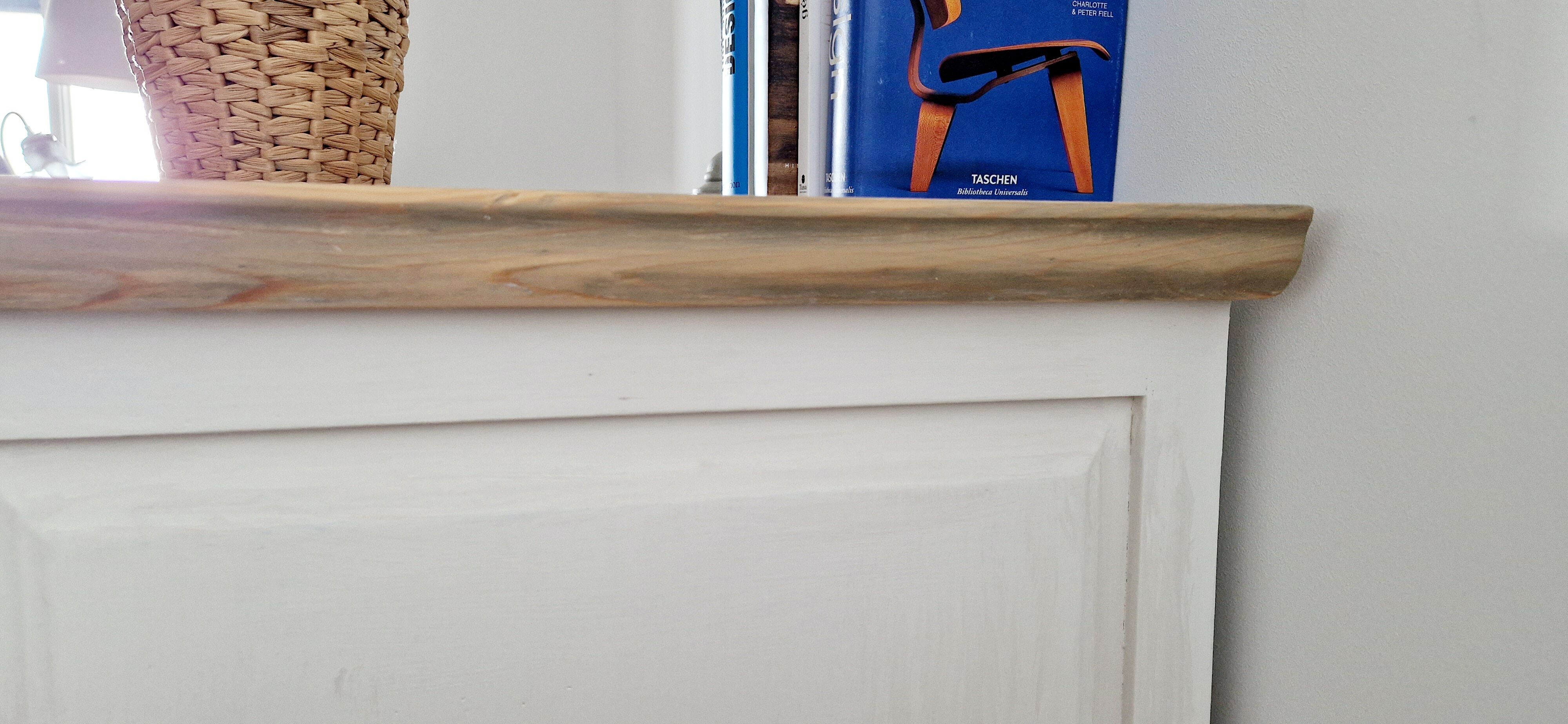 Bahut jam maker solid pine white