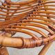 Rattan shell armchair 1960